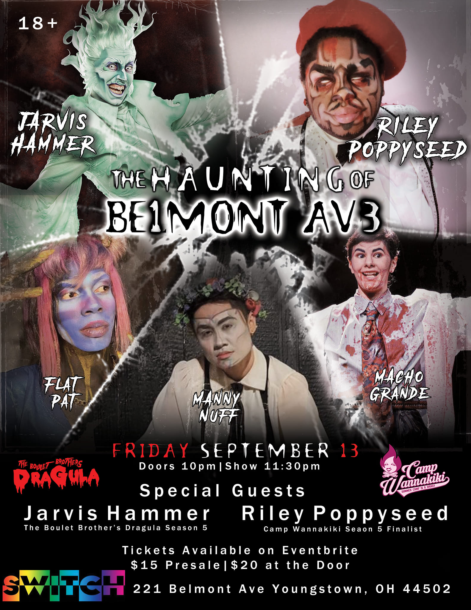 Event flyer promotional design